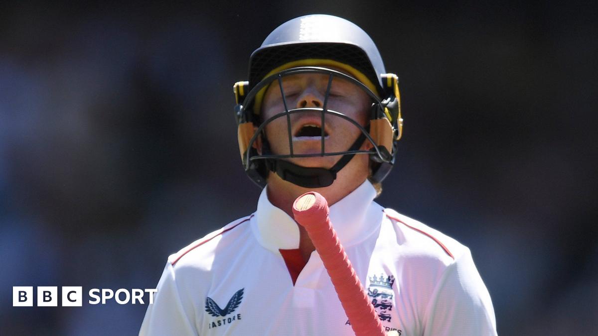 The Ashes 2025-26: Ollie Pope’s familiar failure leaves him with one innings to save England place